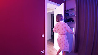 A Young Couple's Wild Sex in the Bedroom