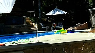 Amateur real small titted party teen slammed in gym class