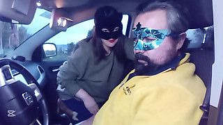 Face slapping in the Car