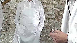 Bukkake Groupsex Orgy with Headscarf Mature