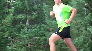 Chad Switched Spots and Sent the Runners Into a Naked Rope Climb