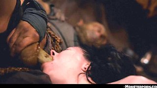 Anna De Ville Takes Big Cock Double Penetration