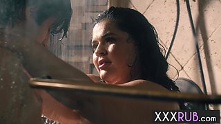 BBW Karla Lane gave a perfect massage