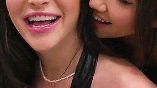 BDSM Initiation - Jane and Maya Use Shy Neighbor Max as Their Sub