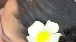 This Brunette with a Hairy Pussy Kissed Her Cuckolded Husband, Doing a Double Penetration with His Friends