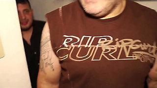 Wild Threesome in the Room: Friend Invites Me to Fuck His Wife and His Stepdaughter's Hot Friend Intense Oral, Doggy and Limitle