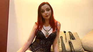 Femdom joi, female dominance, big black cock