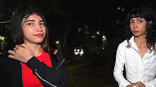 Public Pickup - We Made Her Join A Threesome - extreme xxx