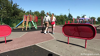 Older Creeper Picks up a Tight Bodied College Babe for a Dirty Hookup