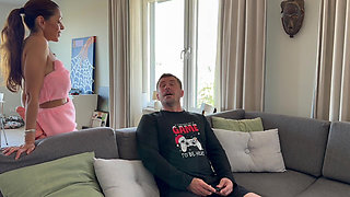Perfect Wife: I Get to Fuck Her Ass if I Win Against Her Playing Video Games