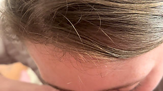 POV Edging Blowjob From MILF Wife