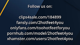 Cum inside my tan nylons car footjob