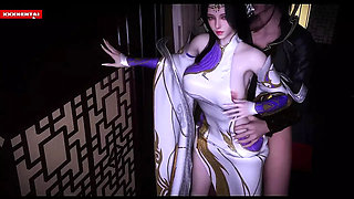 Asian BBW Hentai 3D Animation - Big Booty Prophecy Sex with Cumshot