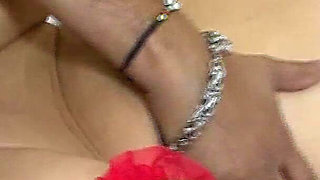 BBC Stretches Blonde Slut's Ass and Pussy Gaping Wide