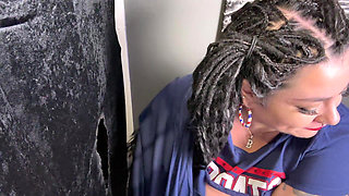 Cheating Husband Glory Hole BJ