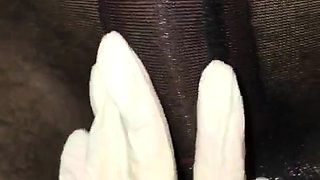 FemaleAgent MILF indulges studs foot fetish