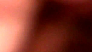 Black woman rubs her pussy and gets fucked by a stiff white cock