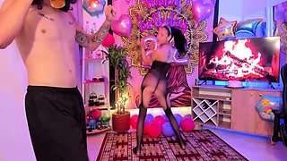 Brunette amateur homemade webcam ass