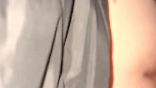 Horny twink having risky outdoor fun