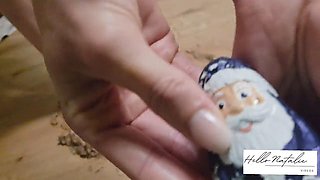 Blonde HelloNatalie Crushes Crunchy Snacks and Sweet Treats in Close-Up