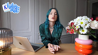 Job Interview to Be My Sex Toy - POV Role Play by Hairy French Girl