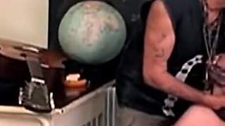 Threesomes with Young College Girl Fuck with Old Professors