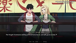 Naruto: Kunoichi Trainer - Virgin Blonde MILF Tsunade with Perfect Body Has Her First Sex Outdoor Underwater with an 18yo Boy