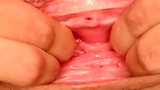Gyno Fetish Searching Cervix - Wide Opened Pussy with Gyno Mirror