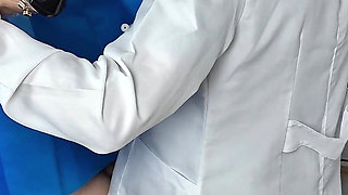 Fucked by an Intern at the Gynecologist!