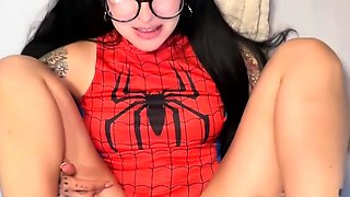 Catandthebat Spidergirl Gets CIM After Riding A BWC
