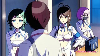 Virgin squad unites on wild classroom floor - Dubbed Anime