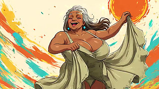Big Boob Grans Dancing Animation