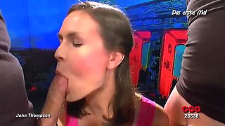 Wild Gangbang with Elise - She Takes So Much Cum in Her Mouth and Face