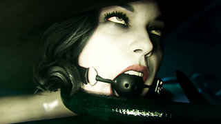 Lady Dimitrescu Loves BDSM Anal Sex Machine - Makes Her Cum - 3D Animation Resident Evil