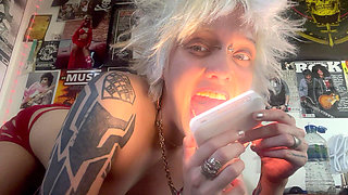Mouth Tour Goth Girl No Makeup