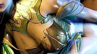 Virtual Glow-up: the Big Boob Temptress - 3D Animation Hentai