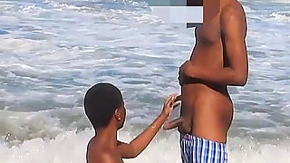 Beach Blow Job