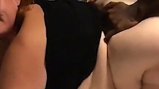 Redhead SSBBW Julie Ginger's Wild Double Feature: Bts Threesome & Massive Gangbang with Multiple Cocks!