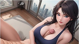 Ai Generated - Sweaty Gym Hookup After Workout Fuck With Hot Trainer - Car Toon