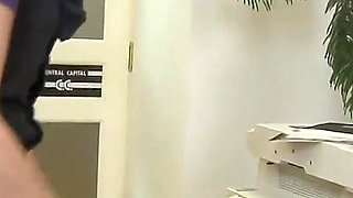 Hot Secretary Seduced at Job Interview