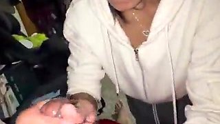 Lightskin came to inhale fuck-stick while her boyfriend was at work
