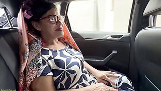 A fat granny gets picked up and takes public anal outdoors until she is wrecked