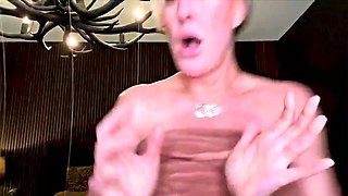 Granny Taking A Shower