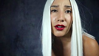 Amateur Blonde With Big Boobs Dildoing DP