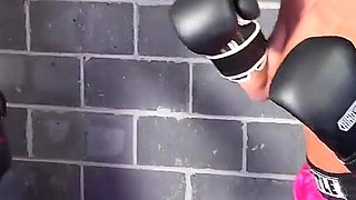 Topless Boxing: Lora Cross Vs Sam Stout