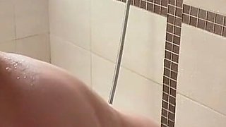 Shower Voyeur Caught German MILF Joins You in POV