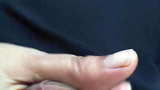 Handjob Risky Car Play - Real Couple