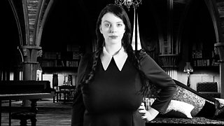 Wednesday's Playdate Addams Family Lovely Lilith Big Titty BBW
