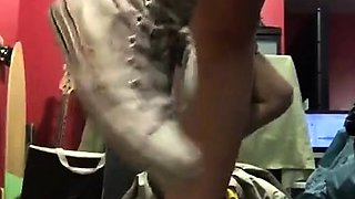 Beautiful teen amateur fucked close up by an ass loving dude