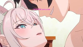 Kuze Fucks Alya in 69 Position  Cums Hard Inside Her Soaked Pussy  HENTAI Parody